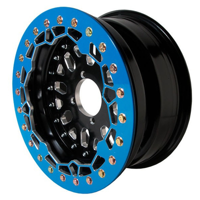 6061 T6 Beadlock Aluminum UTV Wheels 15&quot; x 10&quot; 5+5 4/156 Front Rear Wheels Aluminum Wheels For RZR 1000